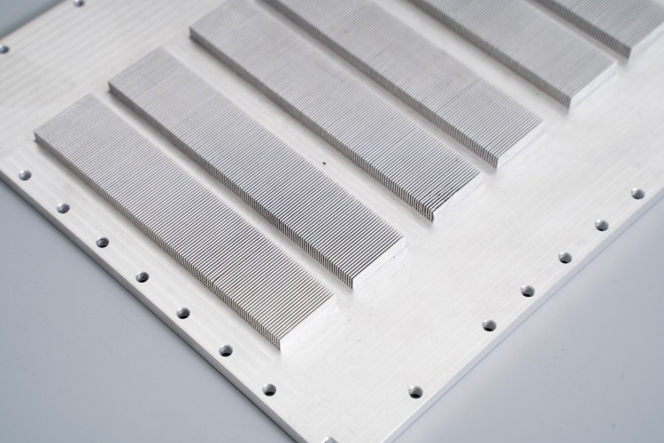 Aluminum Skived Fin Heat Sink Parts