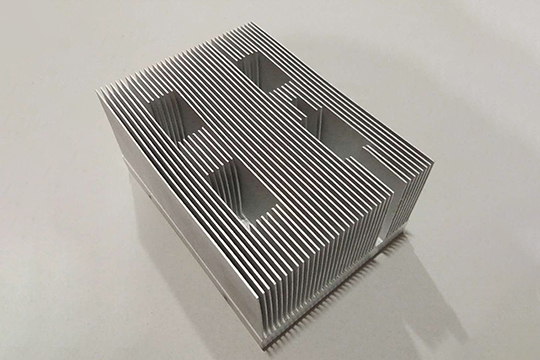 Aluminum Skived Fin Heat Sink Parts