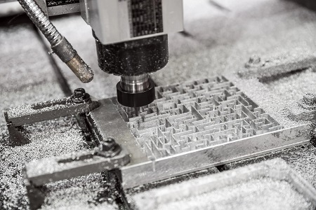 CNC milling process